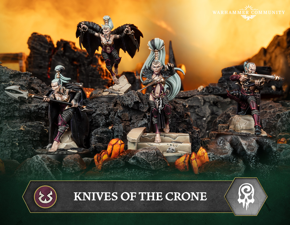 Knives of the Crone: una nueva amenaza a la sombra de Morathi